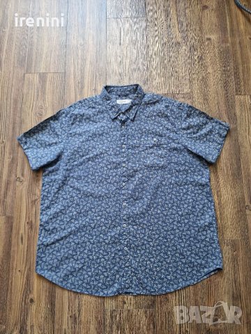 Страхотна мъжка ленена риза DRESSMANN размер 4XL