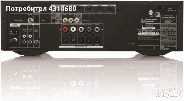 Усилвател HARMАN/KARDON AVR161, снимка 2 - Аудиосистеми - 53703087