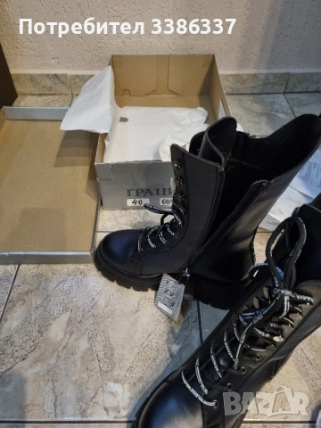Ботуши Грация 40 номер , снимка 6 - Дамски ботуши - 52201176