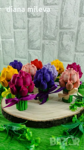 Лалета от гипсокерамика!!, снимка 1