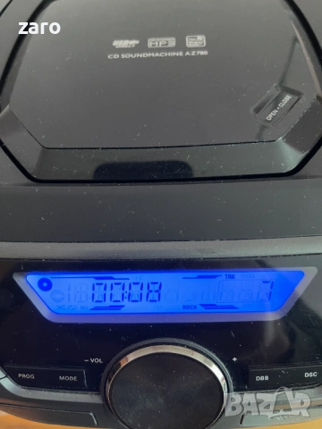 Радиокасетофон с CD Philips AZ 780/12, снимка 4 - Радиокасетофони, транзистори - 53810865