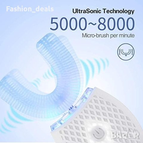 Нов Комплект за избелване на зъби с Ултразвукова автоматична четка Хигиена Поддръжка, снимка 3 - Други - 41951687