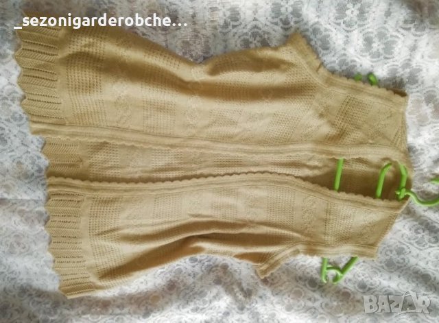 💐Дамска нова красива жилетка от финно плетиво-С,М,Л,ХЛ💐, снимка 2 - Жилетки - 36906542