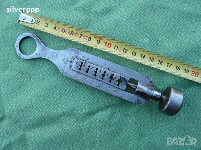  Стара немска цолова плашка 