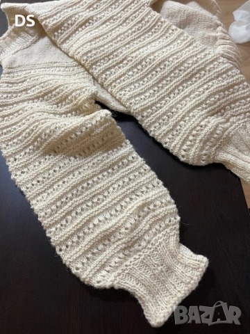 Дамски плетен пуловер, снимка 2 - Блузи с дълъг ръкав и пуловери - 53146850