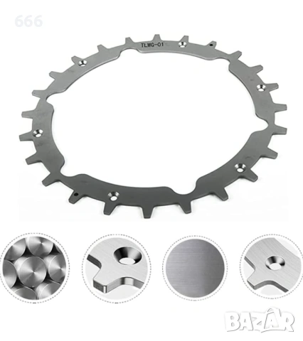 2 бр Теглови колела за косачка Gardena, снимка 3 - Други - 53251292