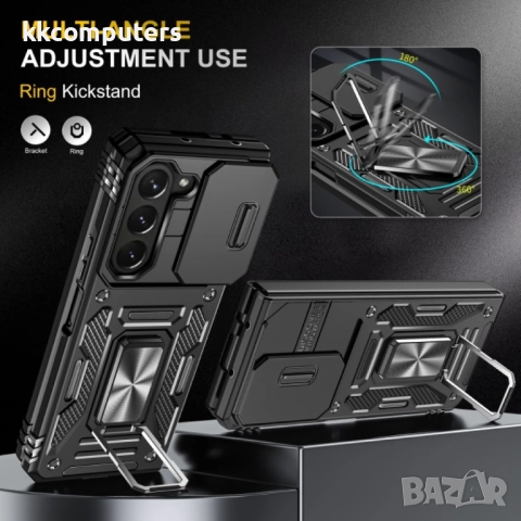 Samsung Galaxy Z Fold6 5G Удароустойчив Ring Holder Калъф и Протектор, снимка 10 - Калъфи, кейсове - 51955469
