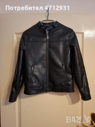 Кожено яке за момче, снимка 3 - Детски якета и елеци - 53295250