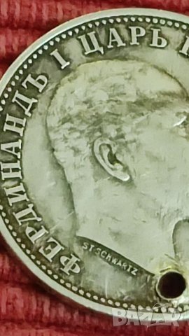 Сребърен1 лев 1910 г. , снимка 8 - Нумизматика и бонистика - 41329345