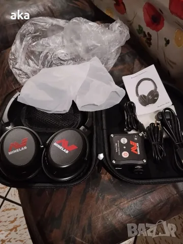 Безжични Bluetooth слушалки ML 80+адаптор за Equinox 600 / 800 чисто нови