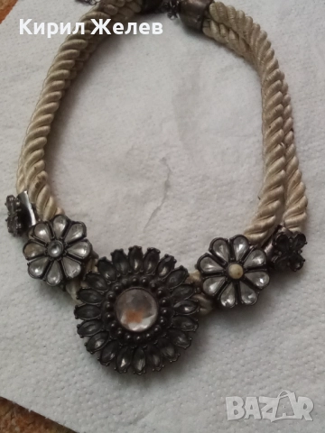 Колие ретро 52727, снимка 7 - Колиета, медальони, синджири - 52867794