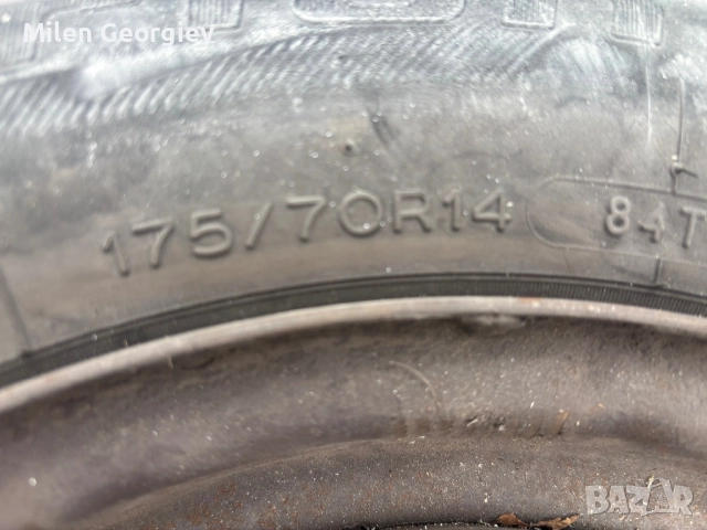 Джанти с гуми от Форд Фокус 1999/2000, снимка 3 - Гуми и джанти - 51742494