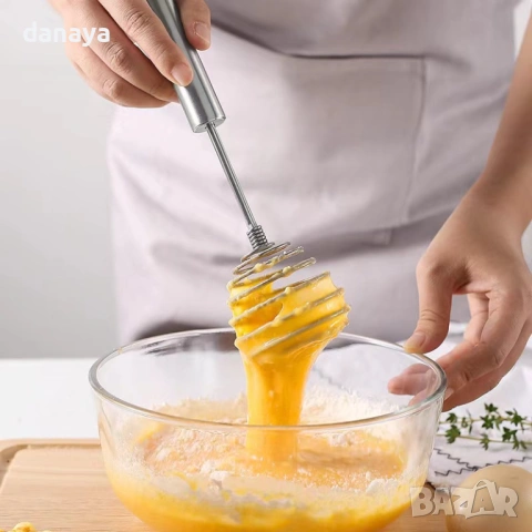 6439 Кухненска бъркалка за яйца, 25 см, снимка 2 - Аксесоари за кухня - 53522306