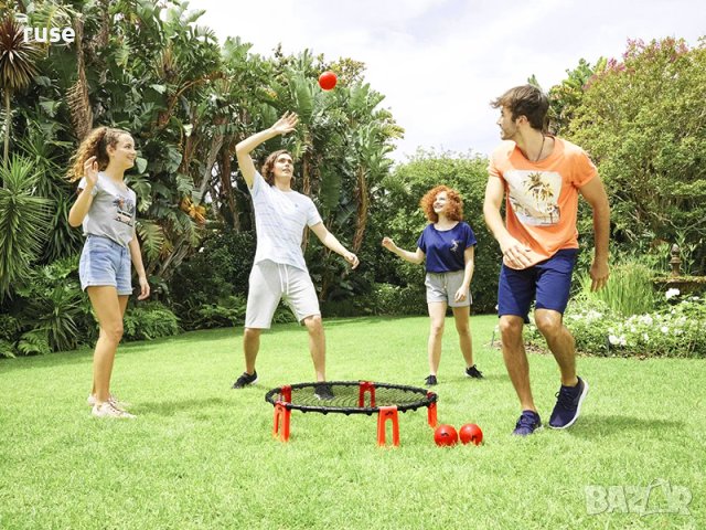 НОВИ! Комплект за спайкбол Roundnet Crivit мини волейбол, снимка 6 - Други игри - 41449078