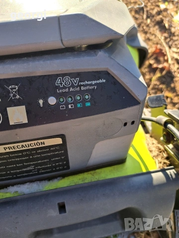 самоходна акумулаторна косачка Ryobi , снимка 5 - Градинска техника - 53147572