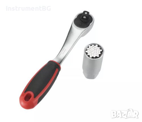 Тресчотка 3/8 PARKSIDE® с многофункционално гнездо 