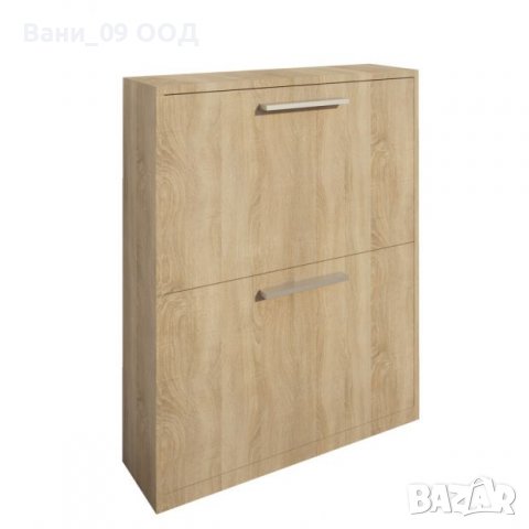 Шкаф за обувки в цвят дъб сонома, снимка 3 - Шкафове - 39437141