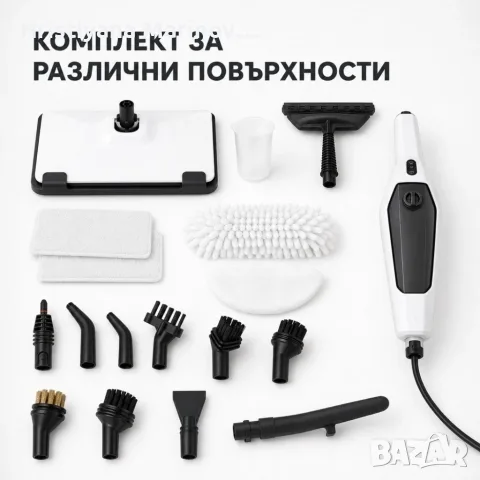 Парен моп 12 в 1 MalTec SteamExpert, 2000 W, снимка 5 - Мопове, кофи, четки и метли - 56112427
