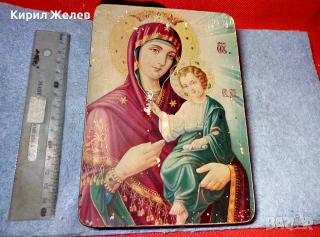 ПРЕСВЕТА БОГОРОДИЦА с МЛАДЕНЕЦА ИЗТОЧНОПРАВСЛАВНА ИКОНА ПРИНТ 47641