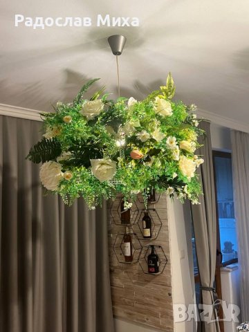Лампа,попилей от цветя и разтения, снимка 6 - Полилеи - 41630835