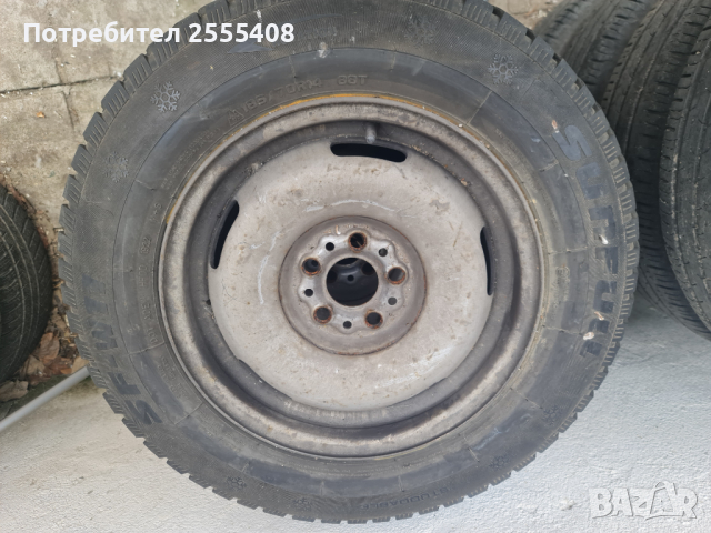 Джанти със зимни гуми 5 бр, снимка 4 - Гуми и джанти - 44583038