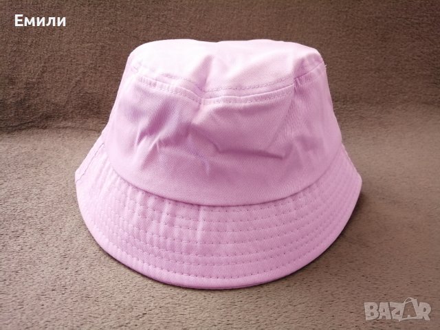 Изчистена дамска шапка тип идиотка в лилав цвят, снимка 3 - Шапки - 41737205