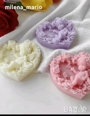 молд ангел-сърце