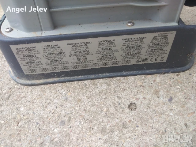 пясъчна помпа за басеин Интекс, снимка 5 - Водни помпи - 50607241