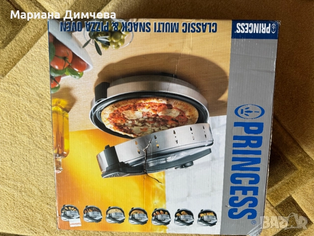🔹 Мулти уред Princess – Multi Snack & Pizza Oven (ЧИСТО НОВ) 🔹, снимка 7 - Печки, фурни - 52905765