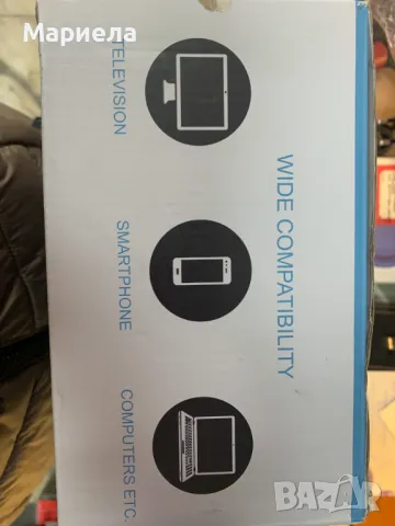 Безжични слушалки за телевизия / Слушалки On-Ear с RF предавател / Plug-n-Play, снимка 4 - Слушалки и портативни колонки - 49847311