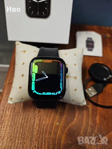 Smart watch series 8  В отлично техническо и визуално състояние., снимка 7 - Смарт часовници - 53123690