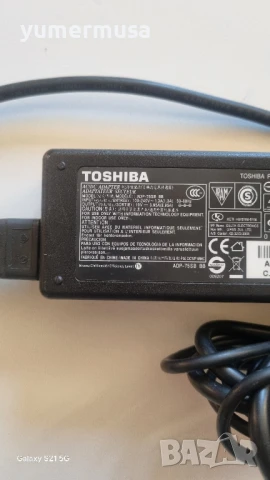 Toshiba адаптер 19V/3.95A, снимка 2 - Части за лаптопи - 50901695