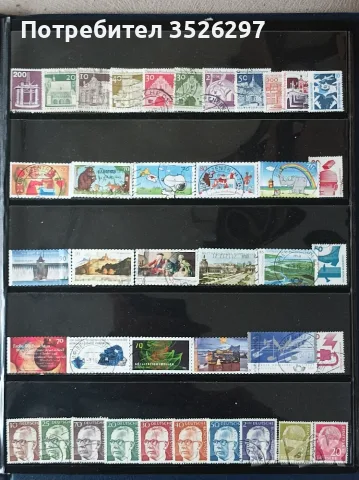 Колекция пощенски марки от Германия, снимка 2 - Филателия - 56245575