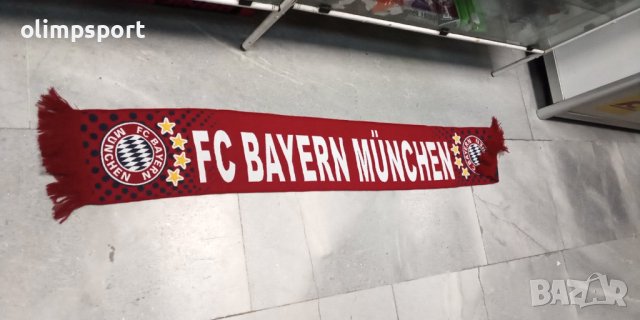 шал Байерн Мюнхен  нов тъкан, размер 20 х 140см