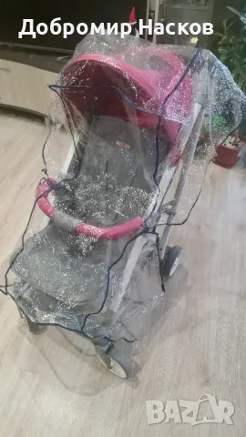 Бебешка лятна количка, Bertoni Lorelli - S200, Rose&Grey 2017, снимка 10 - Детски колички - 48455731