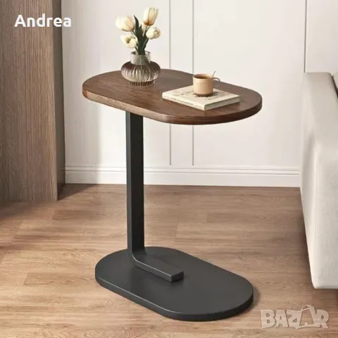 Странична овална помощна масичка, снимка 3 - Маси - 48028656