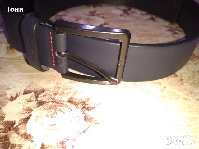 HUGO BOSS Оригинал Нов Мъжки Колан от Естествена Кожа 115см., снимка 12 - Колани - 52656863