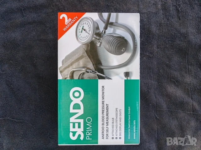 Апарат за измерване на кръвно налягане SENDO Primo. , снимка 6 - Уреди за диагностика - 51043787