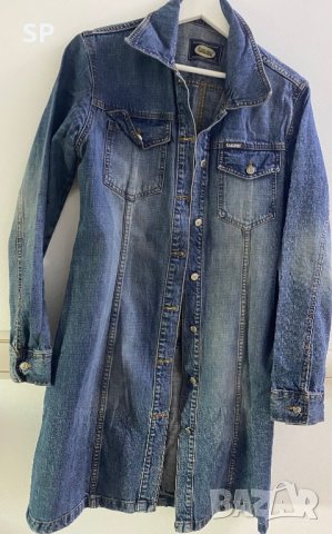 Дълго дънково яке