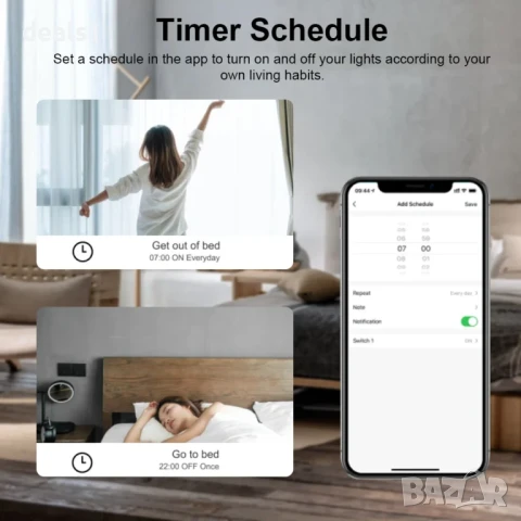 DC7–32V WiFi Реле Модул Дистанционно управление чрез eWeLink APP , снимка 5 - Друга електроника - 51016831