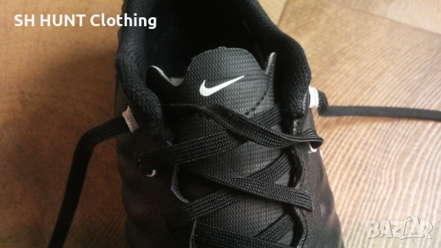 NIKE TIEMPO X Leather Football Boots Размер EUR 40,5 / UK 6,5 за футбол естествена кожа 156-14-S, снимка 15 - Футбол - 52228643