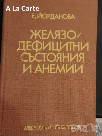 Желязо Дефицитни Състояния и Анемии