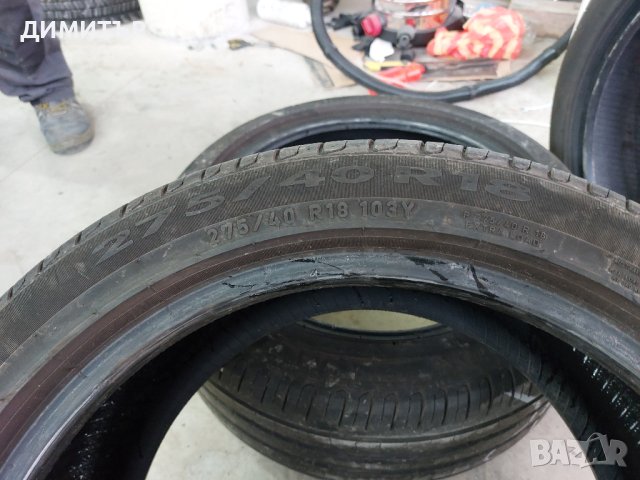 2 бр.летни гуми Pirelli 275 40 18 dot4219 цената е за брой!, снимка 6 - Гуми и джанти - 44472575
