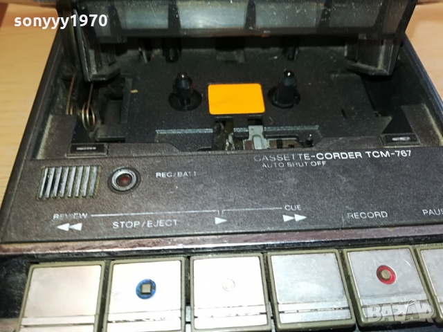 SONY TCM-767 1103221139, снимка 7 - Радиокасетофони, транзистори - 36066961