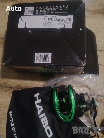 риболовна макара за байткастинг (мултипликатор) от серията Haibo Venom