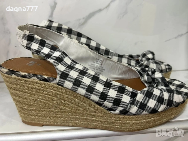 Еспадрили 42 Германия H& M, снимка 15 - Сандали - 53844297