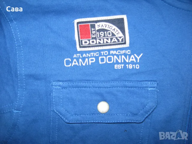 Горнище DONNAY  мъжко,Л, снимка 3 - Спортни дрехи, екипи - 48475849