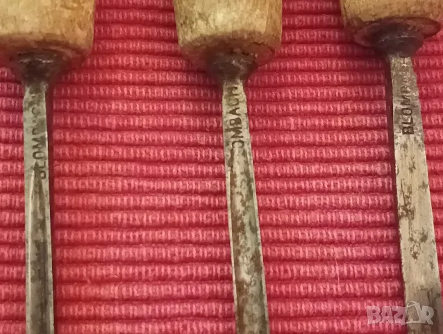 Стари длета за дърворезба BLOMBACH, Германия. , снимка 4 - Антикварни и старинни предмети - 48312756