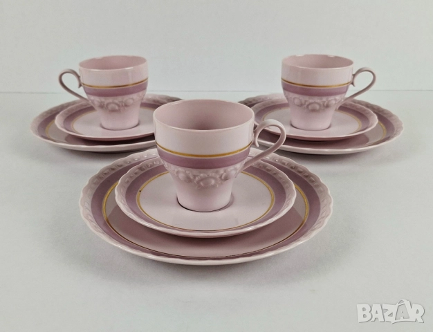 На части Розов порцелан - Hutschenreuther, снимка 2 - Сервизи - 52172240