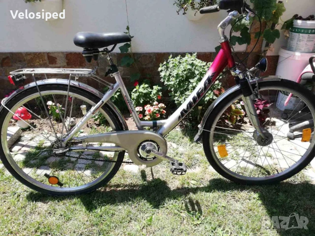 Алуминиев велосипед Mifa германия ниска рамка.